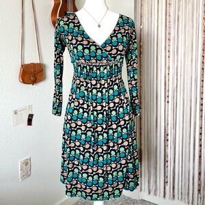 Max Studio Circle Pattern Mini Dress
